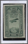 Stamps Ethiopia -  Avion sobre Mapa d' Etiopia