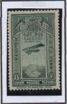 Stamps : Africa : Ethiopia :  Avion sobre Mapa d