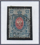 Stamps Finland -  Escudo d' Armas d' Rusia