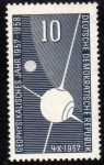 Stamps Germany -  DDR: Sputnik 1