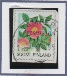 Sellos de Europa - Finlandia -  Flores, Karelia