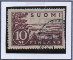 Stamps Finland -  Lake Saima