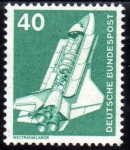 Stamps Germany -  RFA: Laboratorio Espacial
