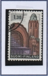 Sellos de Europa - Finlandia -  estacion central d' Helsinki