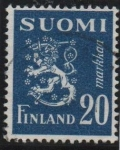 Stamps Finland -  Escudo d' Armas