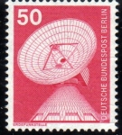 Stamps Germany -  RFA: Estacion de seguimiento espacial
