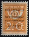 Sellos de Europa - Holanda -  Conferncia europea postal