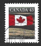 Sellos de America - Canad� -  1359 - Bandera de Canadá