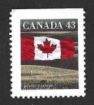 Sellos de America - Canad� -  1359 - Bandera de Canadá