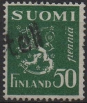 Stamps Finland -  Escudo d' Armas