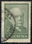 Stamps Argentina -  Domingo F. Sarmiento