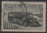 Stamps Finland -  Autobus Correo