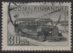 Sellos de Europa - Finlandia -  Autobus Correo