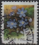 Stamps : Europe : Finland :  Flores, Hepatica