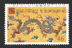 Sellos de America - Canad� -  1836 - Año del Dragón