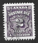 Stamps Canada -  J16 - Número