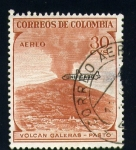 Sellos de America - Colombia -  Volcan Galeras- Pasto