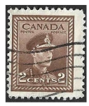 Stamps Canada -  250 - Jorge VI del Reino Unido