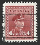 Stamps Canada -  254 - Jorge VI del Reino Unido