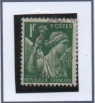 Stamps France -  Mercury