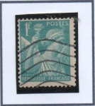 Stamps France -  Mercury
