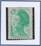 Stamps France -  Liberti