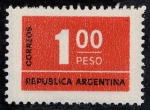 Stamps Argentina -  Cifras