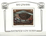 Stamps Austria -  300 aniv. Viena