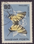 Stamps Hungary -  Mariposas