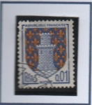 Stamps France -  Escudos, Niort