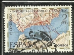 Stamps Spain -  1er.Centenario del Instituto Geografico y Catastral