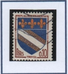 Sellos de Europa - Francia -  Escudos, Troyes