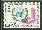 Stamps Spain -  Naciones Unidas