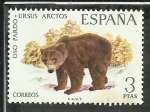 Stamps Spain -  Oso Pardo