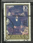 Stamps Spain -  Capitan Mercante(Solana)