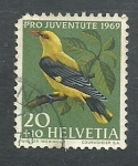 Stamps : Europe : Switzerland :  Aves