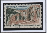 Stamps France -  Roma Gates of Lodi, Medea Algeria