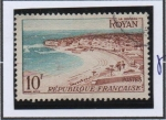 Sellos de Europa - Francia -  Beach at Royan