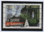 Stamps France -  La Gruta d' Lurdes