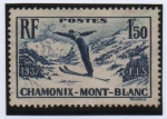 Stamps France -  Esqui