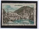 Stamps France -  Lurdes