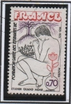 Stamps France -  Study y Growth