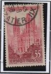 Sellos de Europa - Francia -  Catedral Touen