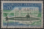 Sellos de Europa - Francia -  Submarino Nuclear Le Redoutable