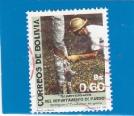 Stamps Bolivia -  50 aniversario del departamento de Pando 