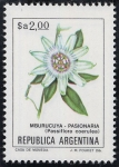 Stamps Argentina -  Flores