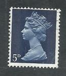 Stamps United Kingdom -  ISABEL  II