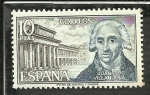 Stamps Spain -  Juan de Villanueva