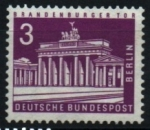 Stamps Germany -  Puerta de Brandenburgo