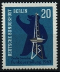 Stamps Germany -  Torre de Berlín